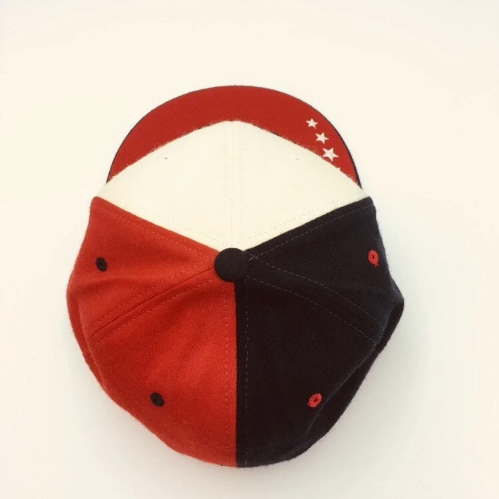 Houston Rockets Patriotic Wool Hat Playoffs Collection Basketball Size 7 5/8
